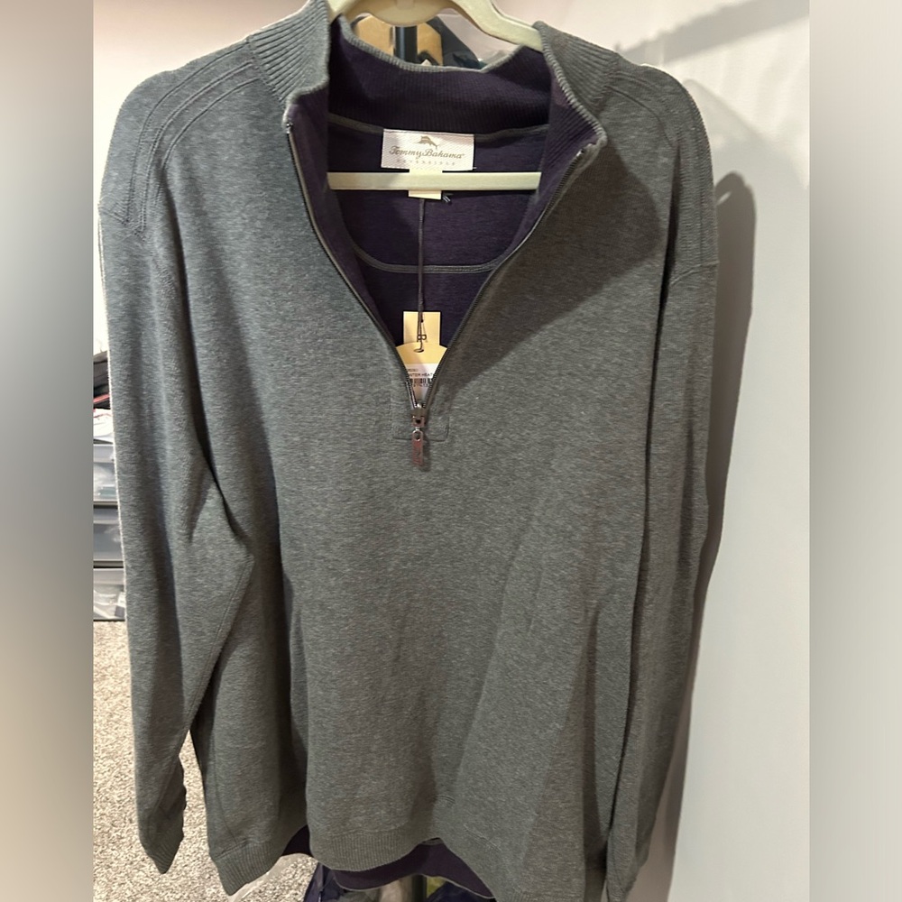 Tommy Bahama Men’s Reversible 1/4 Zip